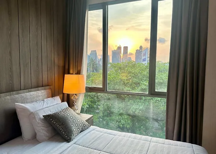 Elegant & Rise 2 Bedrooms * 방콕